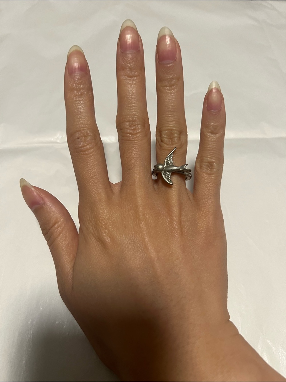 Silver Swallow Bird Ring